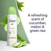 اسپری ضد تعریق زنانه داو 250میل مدل Go fresh