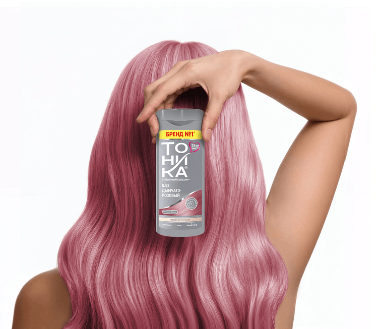 شامپو رنگ تونیکا شماره 8.53 رنگ Smoly Pink