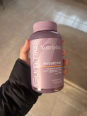 پاستیل ژلاتینی 60 عددی Nutriplus Focus Gummy