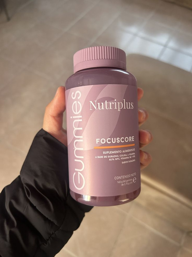 پاستیل ژلاتینی 60 عددی Nutriplus Focus Gummy